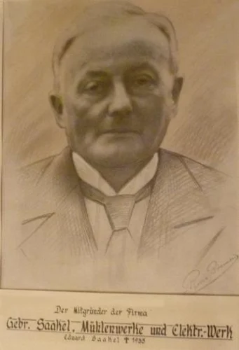 Historisches Porträt aus der Familienchronik