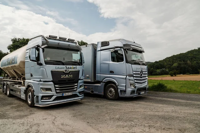 Silofahrzeuge im Fuhrpark